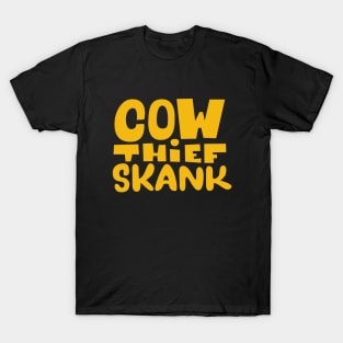 Cow thief Skank - Dub Reggae Hymne -  Lee Scratch Perry T-Shirt